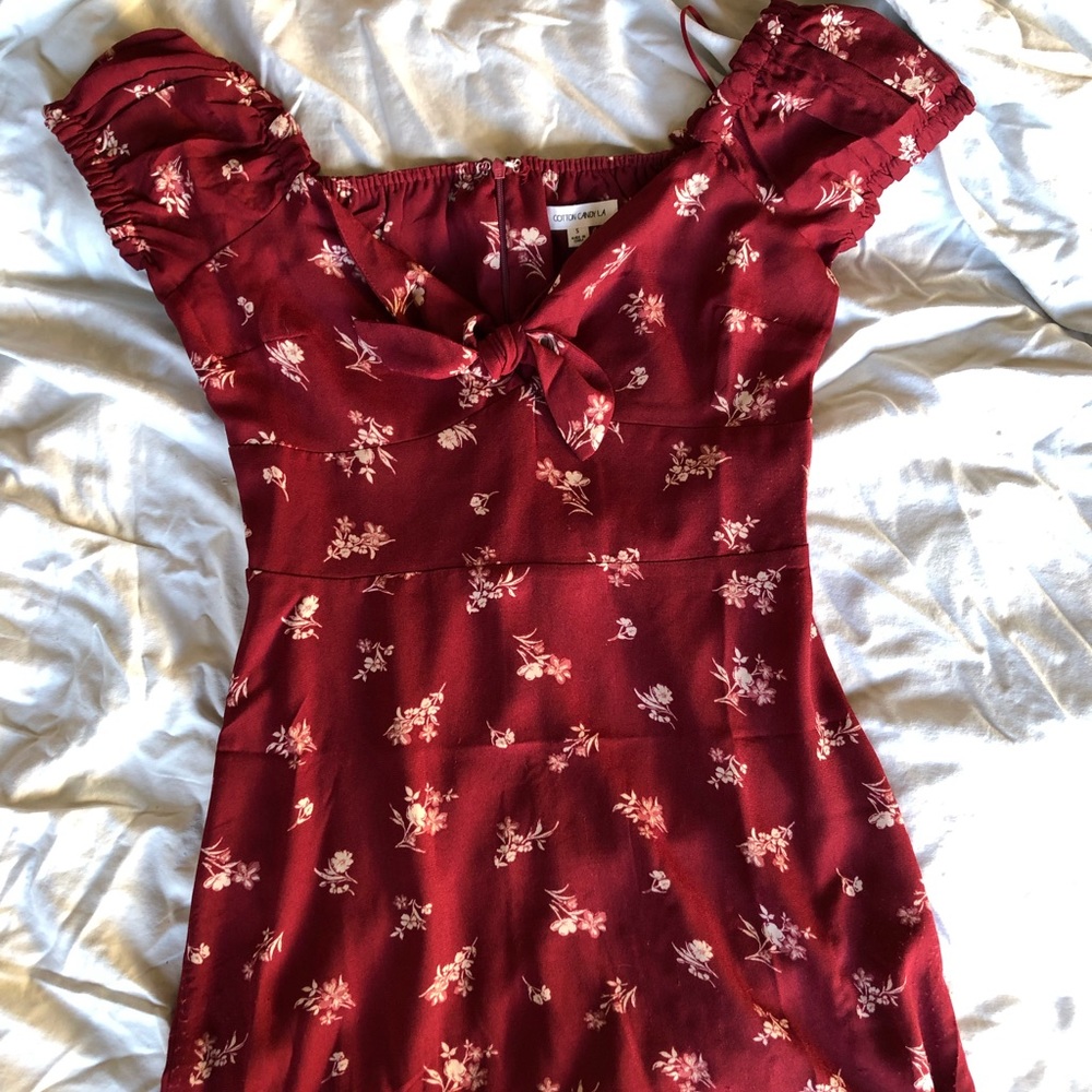 Cotton Candy La Mini Flower Dress